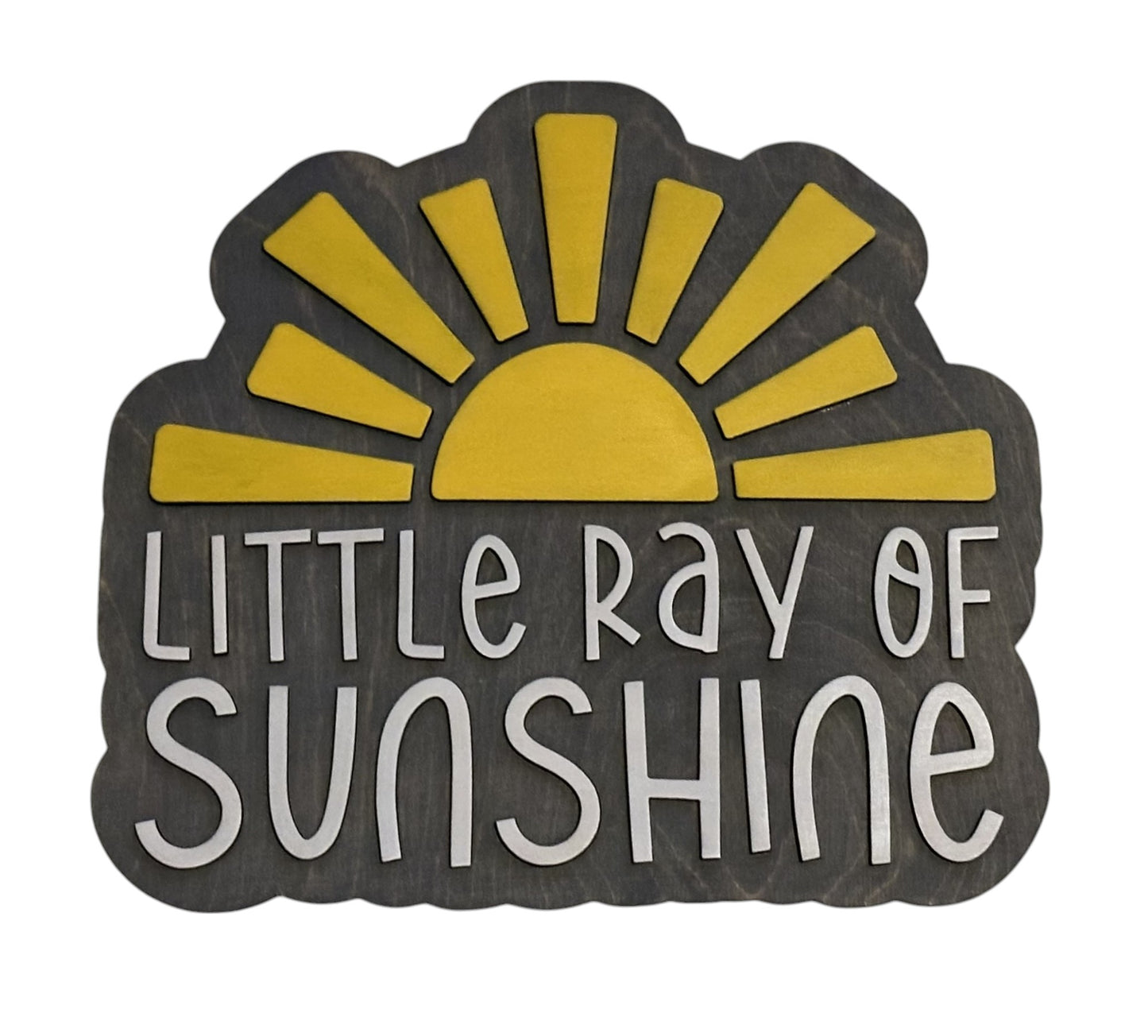 Little Ray of Sunshine Nursery Sign