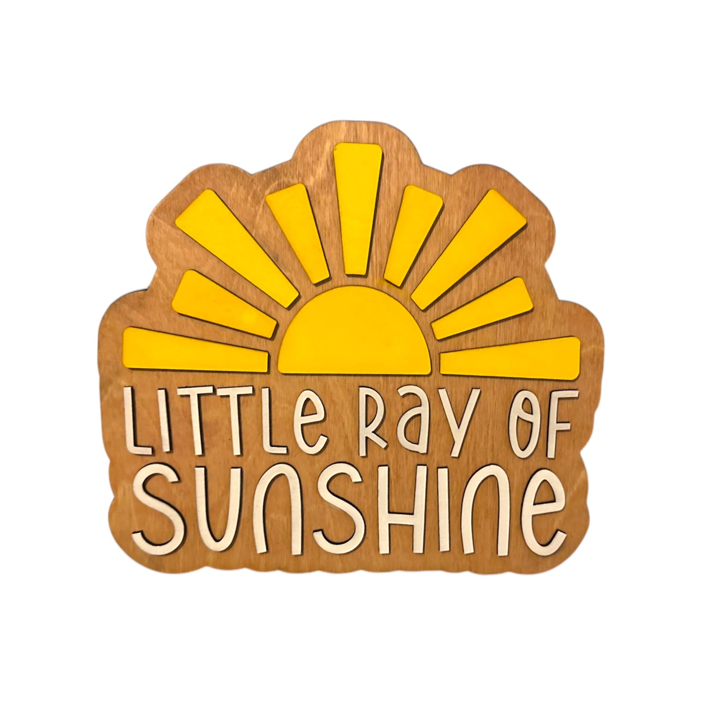 Little Ray of Sunshine Nursery Sign