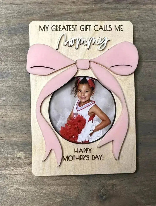 Personalized Mothers Day Photo Magnet