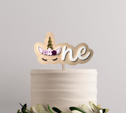 Unicorn Cake Topper